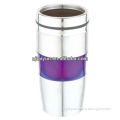 16oz double wall color changing travel mug with lid
